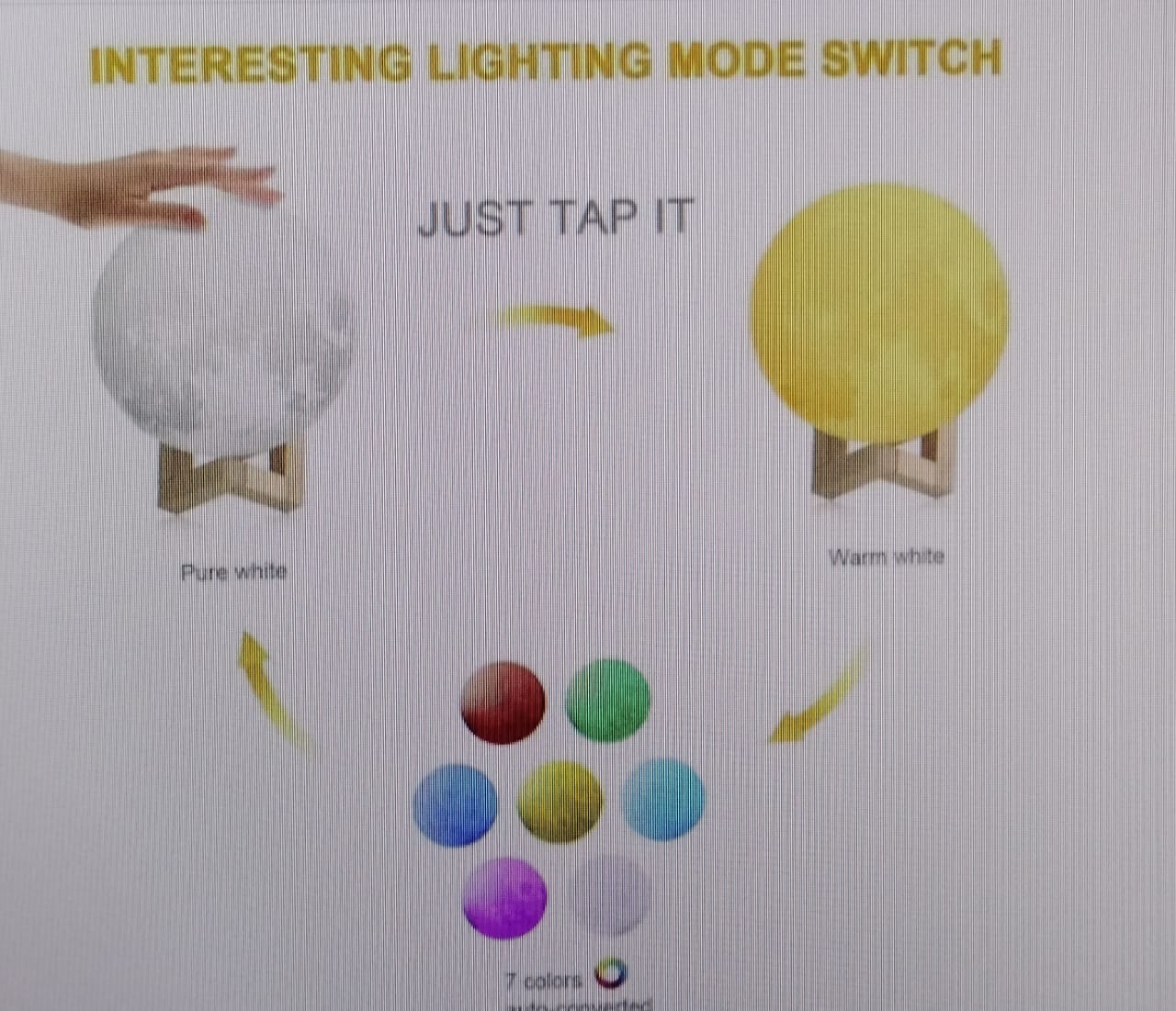 moon lamp light