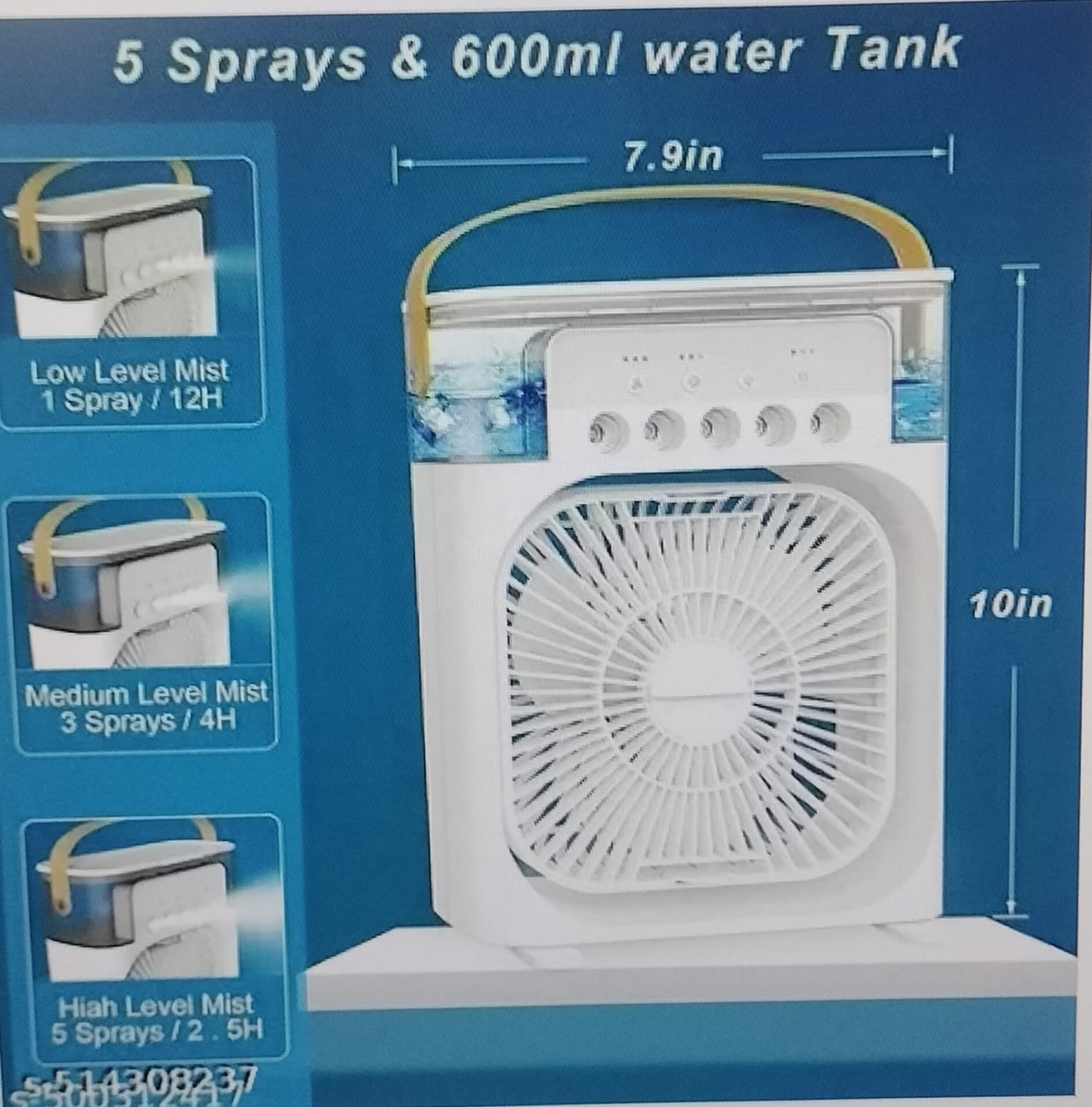 portable 3 in 1 air cooler